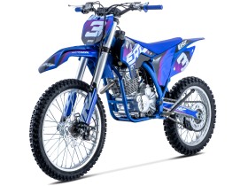 Motocross CRZ ERZ - 300cc ELITE 4T - 18"/21" - Bleu