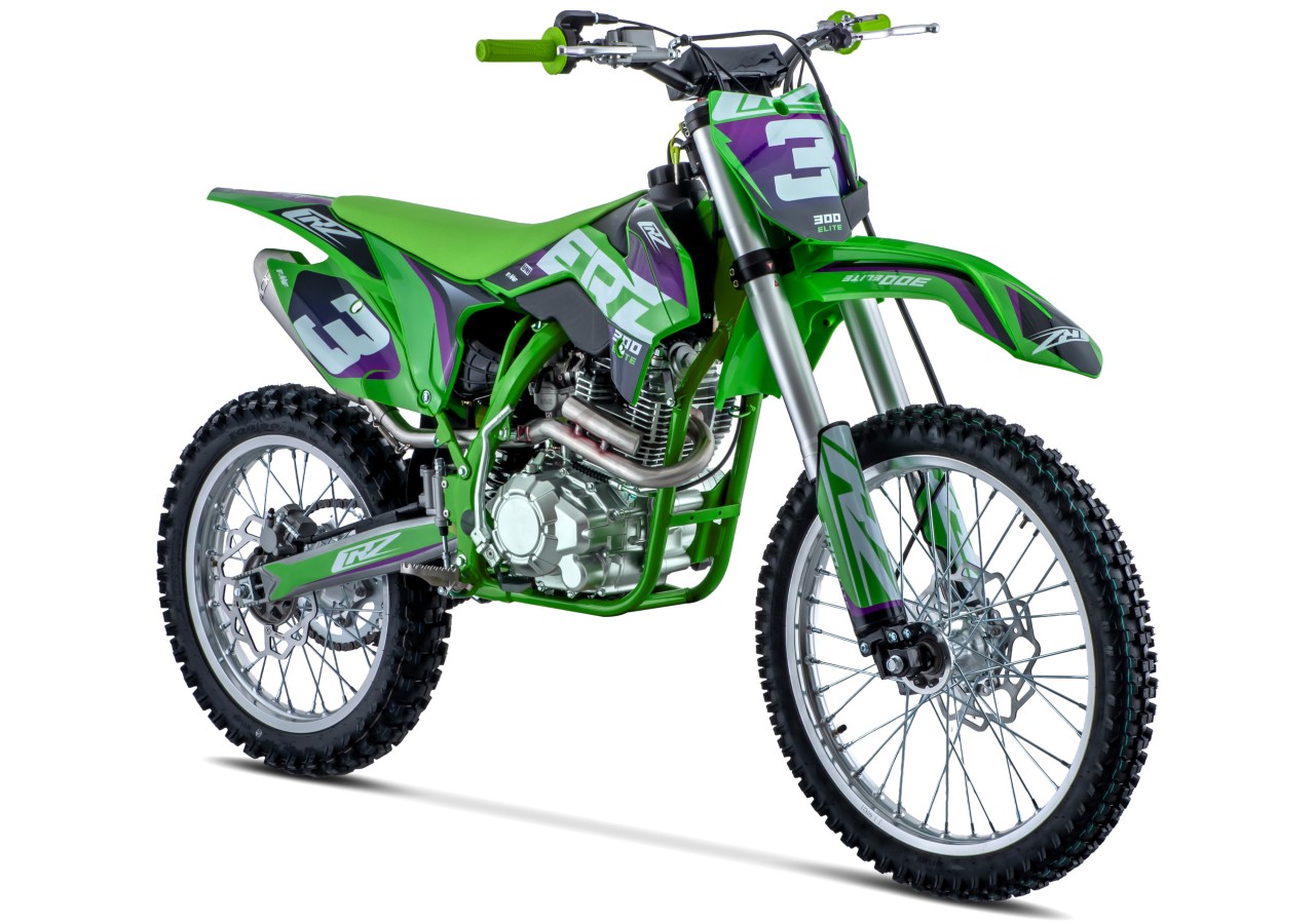 Motocross CRZ ERZ - 300cc ELITE 4T - 18"/21" - Vert
