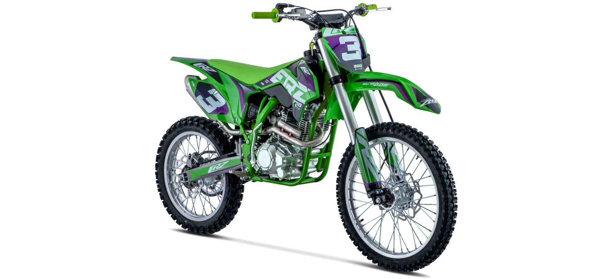 Motocross CRZ ERZ - 300cc ELITE 4T - 18"/21" - Vert
