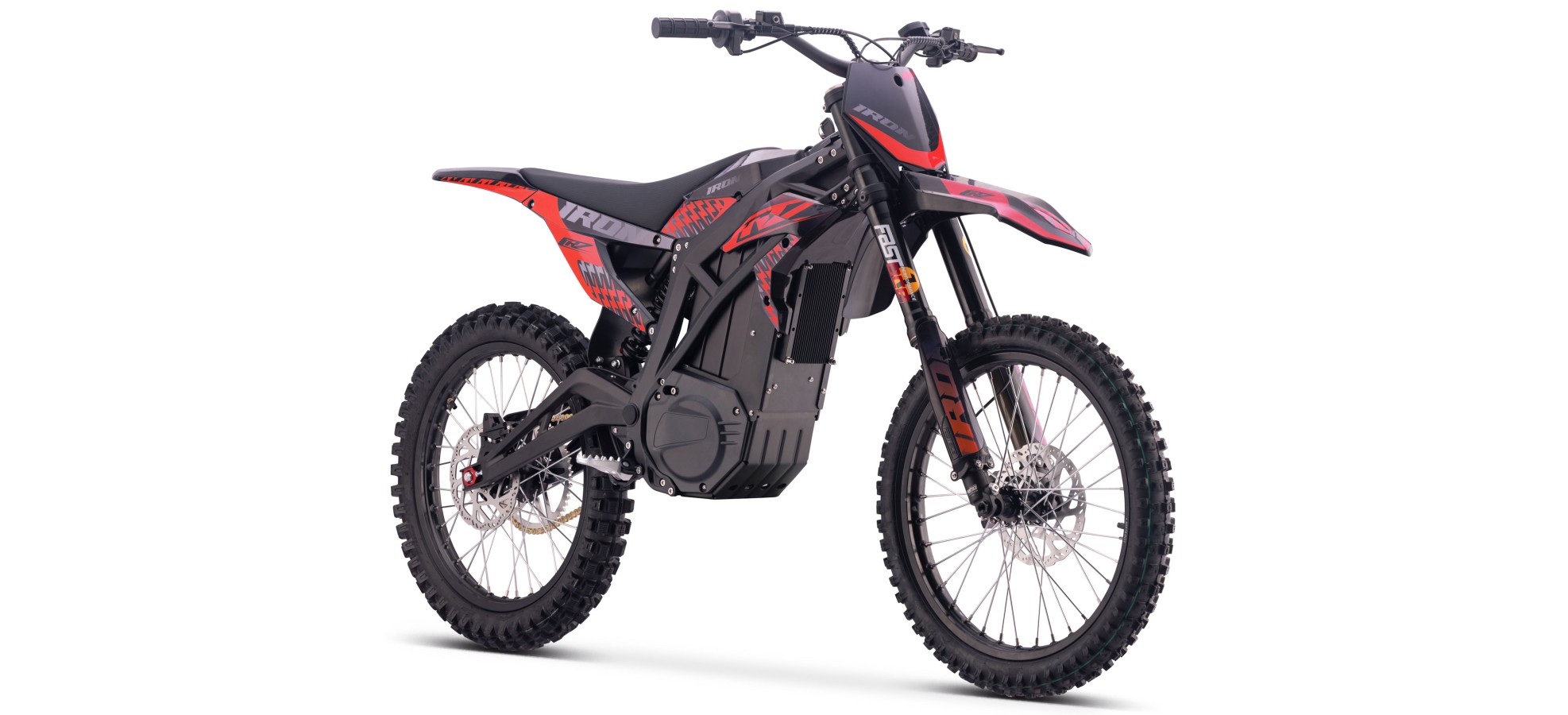 Motocross électrique CRZ - IRON Elite - 7000W 60V40Ah - Rouge
