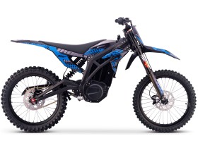 Motocross électrique CRZ - IRON Elite - 7000W 60V40Ah - Bleu