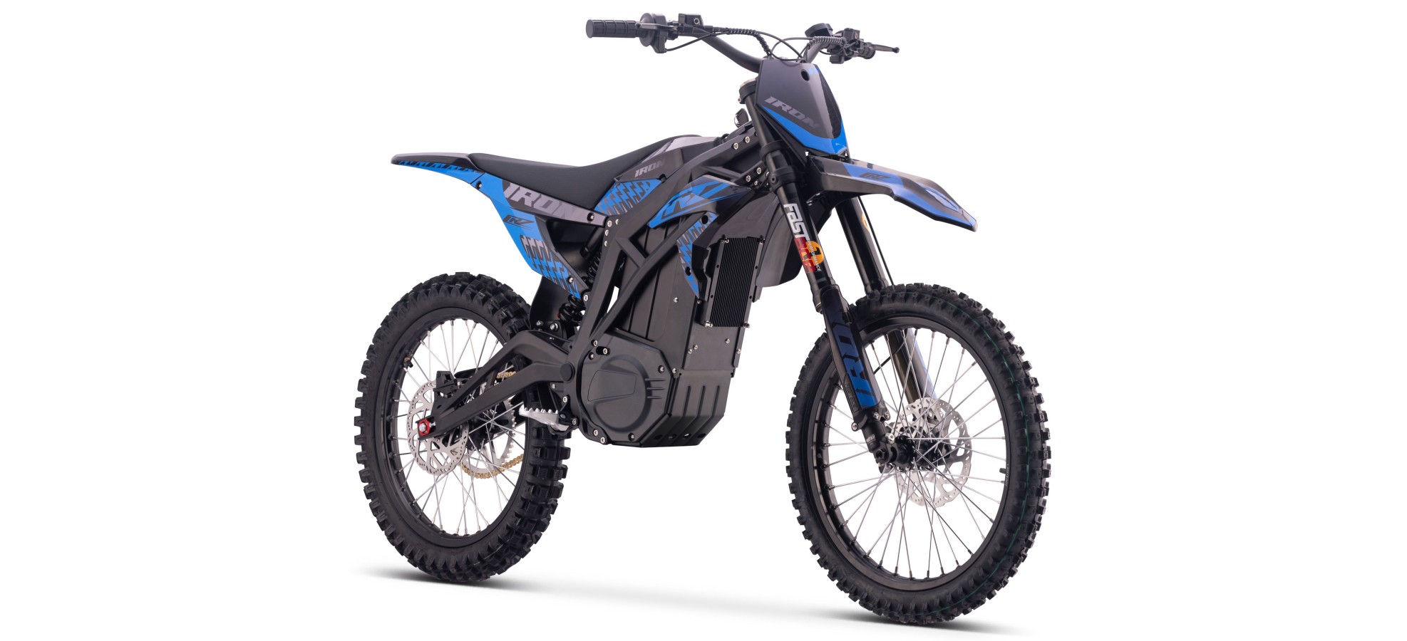 Motocross électrique CRZ - IRON Elite - 7000W 60V40Ah - Bleu