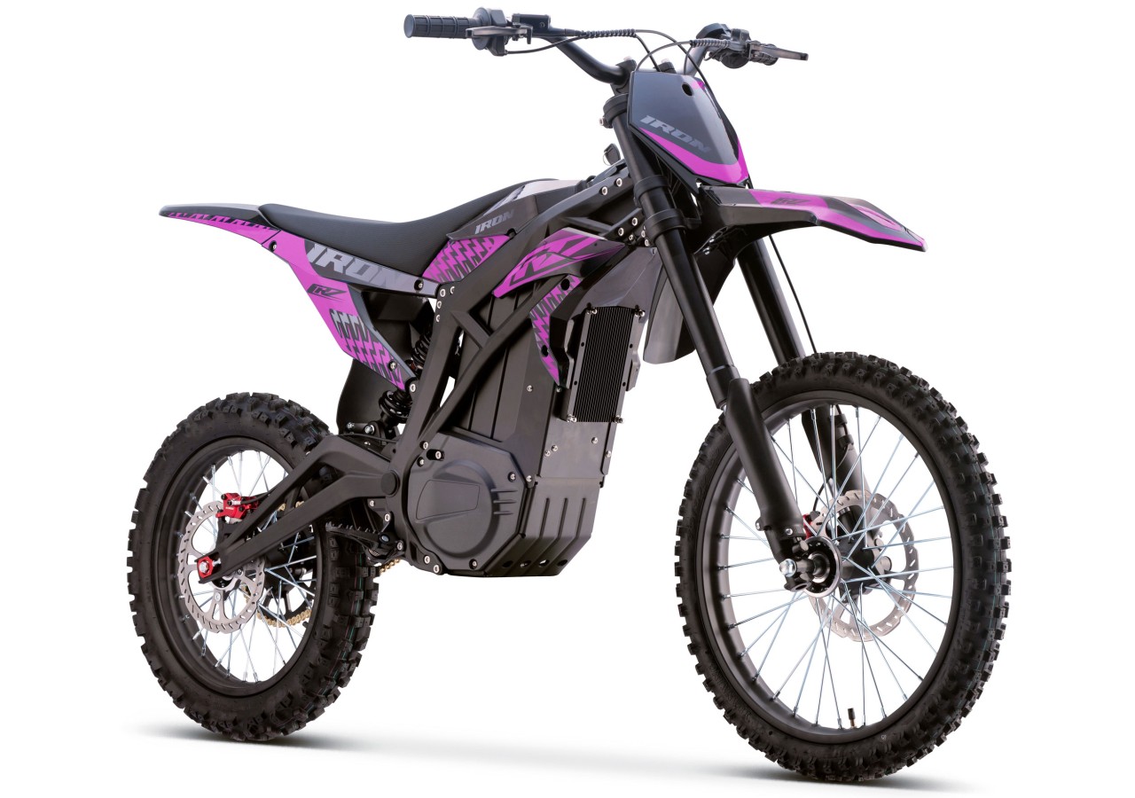 Motocross électrique CRZ - IRON PRO - 6500W 60V36Ah - Violet
