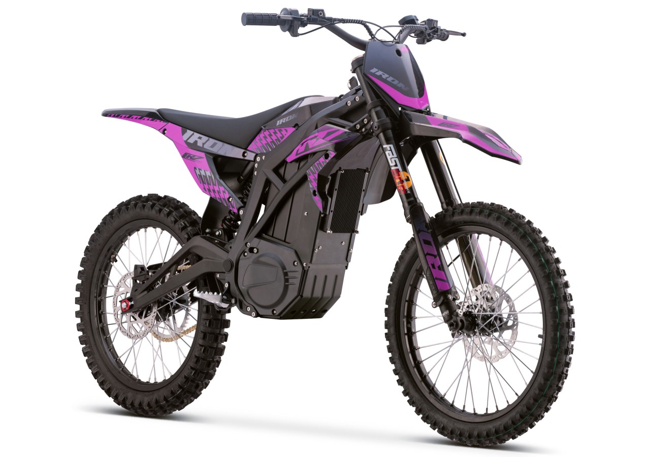Motocross électrique CRZ - IRON Elite - 7000W 60V40Ah - Violet