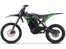 Motocross électrique CRZ - IRON PRO - 6500W 60V36Ah - Vert