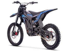 Motocross électrique CRZ - IRON PRO - 6500W 60V36Ah - Bleu