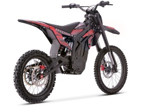 Motocross électrique CRZ - IRON PRO - 6500W 60V36Ah - Rouge