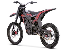 Motocross électrique CRZ - IRON PRO - 6500W 60V36Ah - Rouge