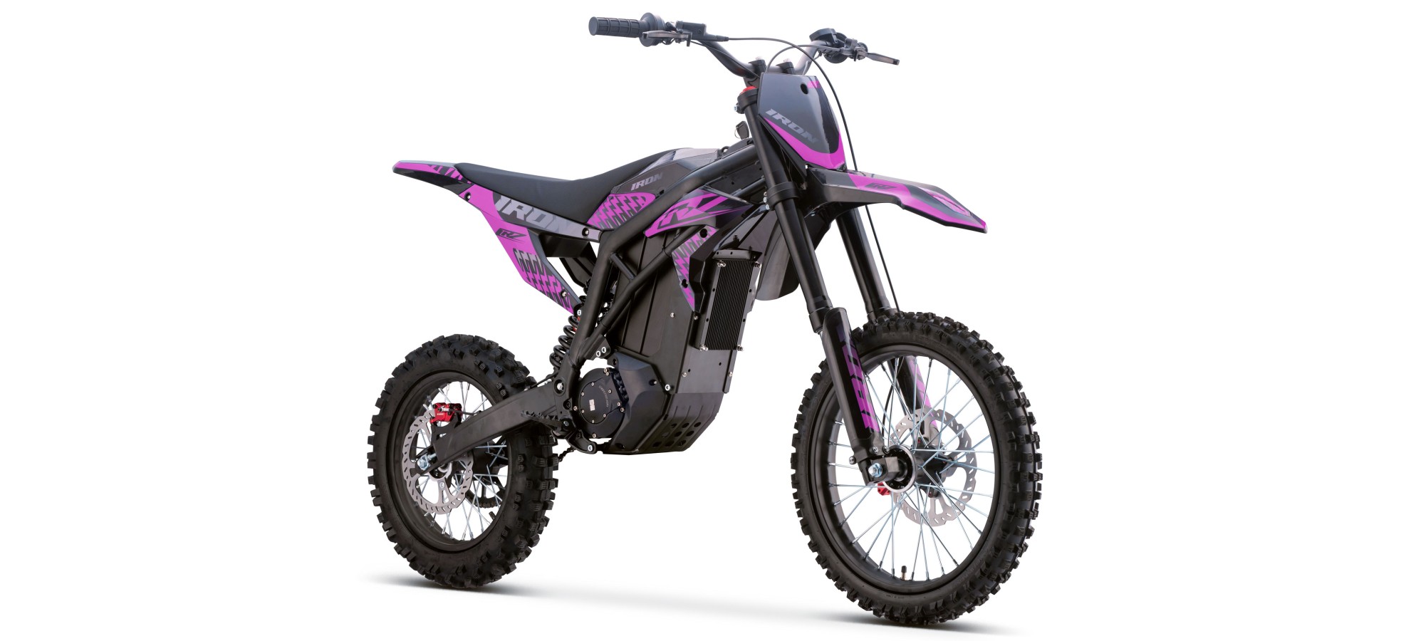 Motocross électrique CRZ - IRON R - 6000W 60V36Ah - 14"/17" - Violet