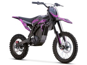 Motocross électrique CRZ - IRON R - 6000W 60V36Ah - 14"/17" - Violet