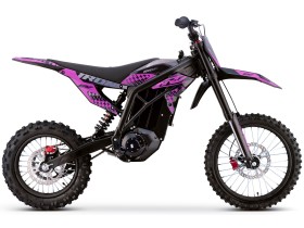 Motocross électrique CRZ - IRON R - 6000W 60V36Ah - 14"/17" - Violet