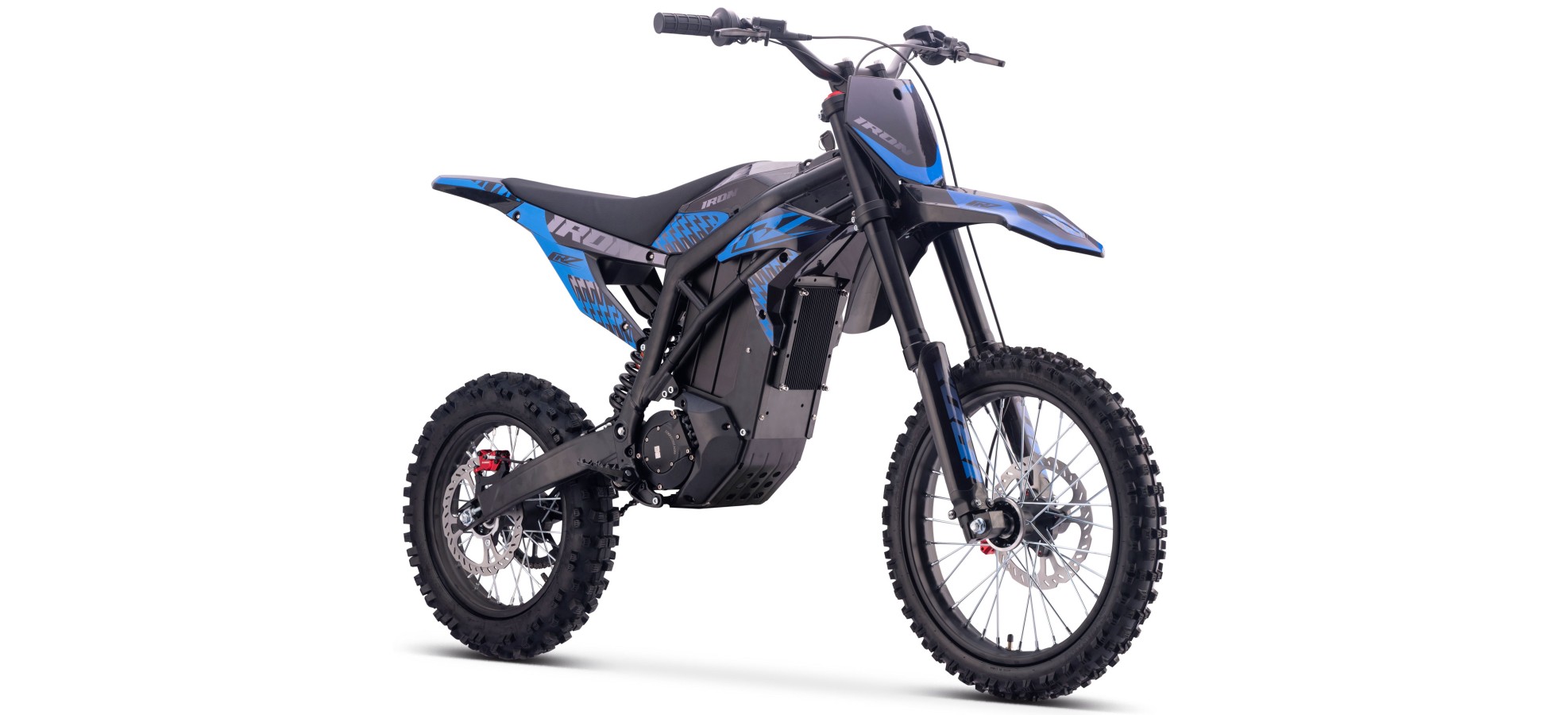 Motocross électrique CRZ - IRON R - 6000W 60V36Ah - 14"/17" - Bleu