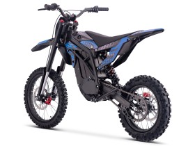 Motocross électrique CRZ - IRON R - 6000W 60V36Ah - 14"/17" - Bleu