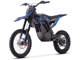 Motocross électrique CRZ - IRON R - 6000W 60V36Ah - 14"/17" - Bleu