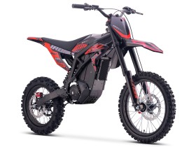 Motocross électrique CRZ - IRON R - 6000W 60V36Ah - 14"/17" - Rouge