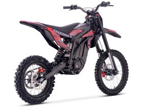 Motocross électrique CRZ - IRON R - 6000W 60V36Ah - 14"/17" - Rouge