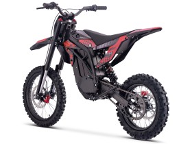 Motocross électrique CRZ - IRON R - 6000W 60V36Ah - 14"/17" - Rouge