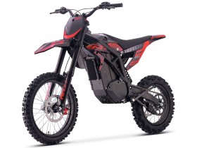 Motocross électrique CRZ - IRON R - 6000W 60V36Ah - 14"/17" - Rouge