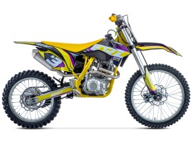 Motocross CRZ ERZ - 300cc ELITE 4T - 18"/21" - Jaune