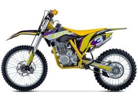 Motocross CRZ ERZ - 300cc ELITE 4T - 18"/21" - Jaune