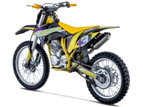 Motocross CRZ ERZ - 300cc ELITE 4T - 18"/21" - Jaune