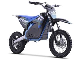 Dirt Bike électrique Enfant CRZ 1200W 36V E-Cross 10"/12" - Bleu