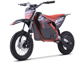 Dirt Bike électrique Enfant CRZ 1200W 36V E-Cross 10"/12" - Rouge