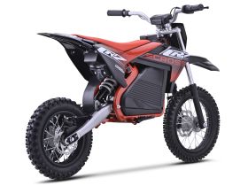 Dirt Bike électrique Enfant CRZ 1200W 36V E-Cross 10"/12" - Rouge