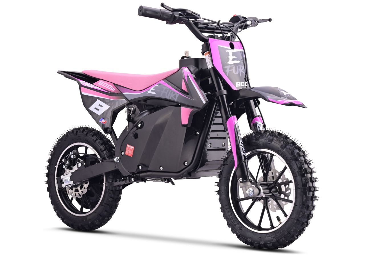 Pocket Bike Electrique CRZ 800W E-Fury- Bleu