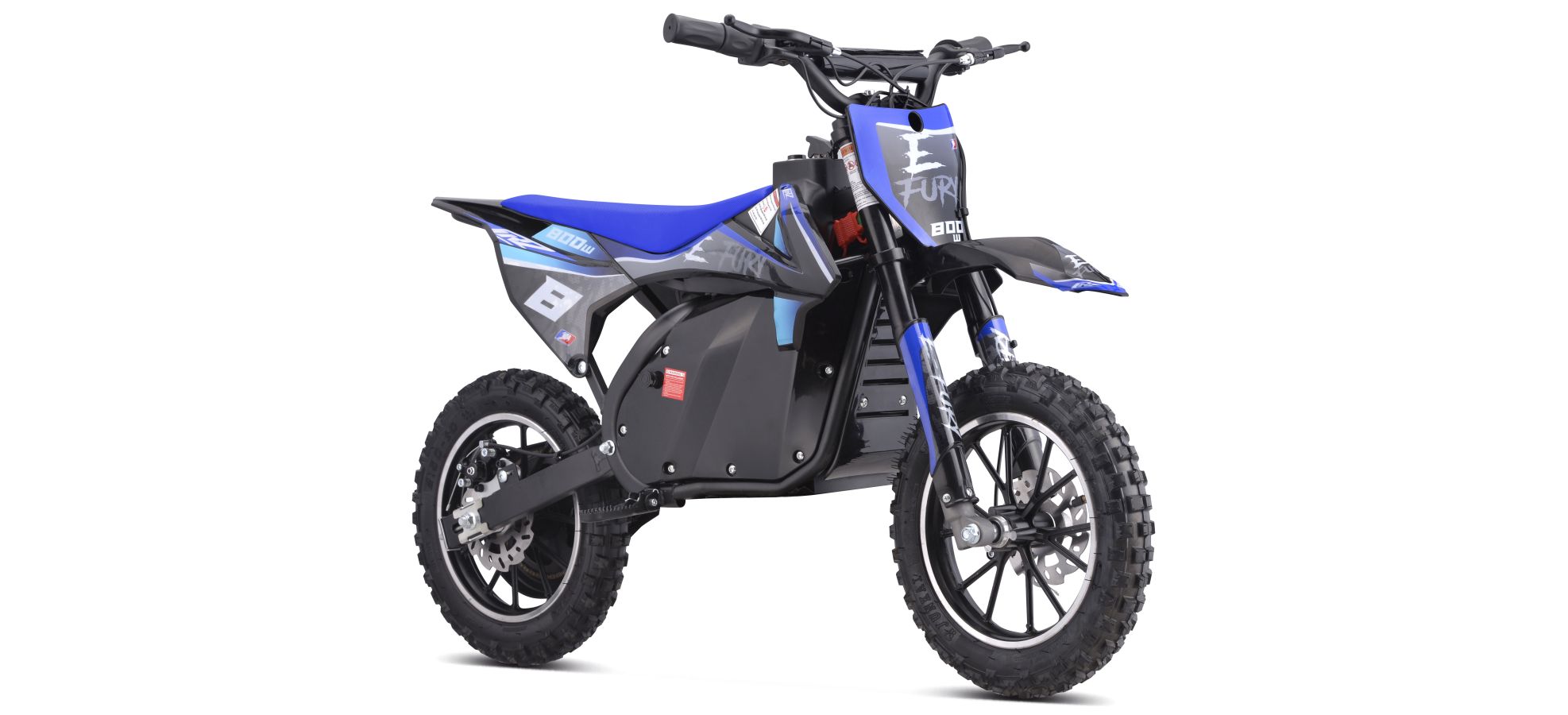 Pocket Bike Electrique CRZ 800W E-Fury- Bleu