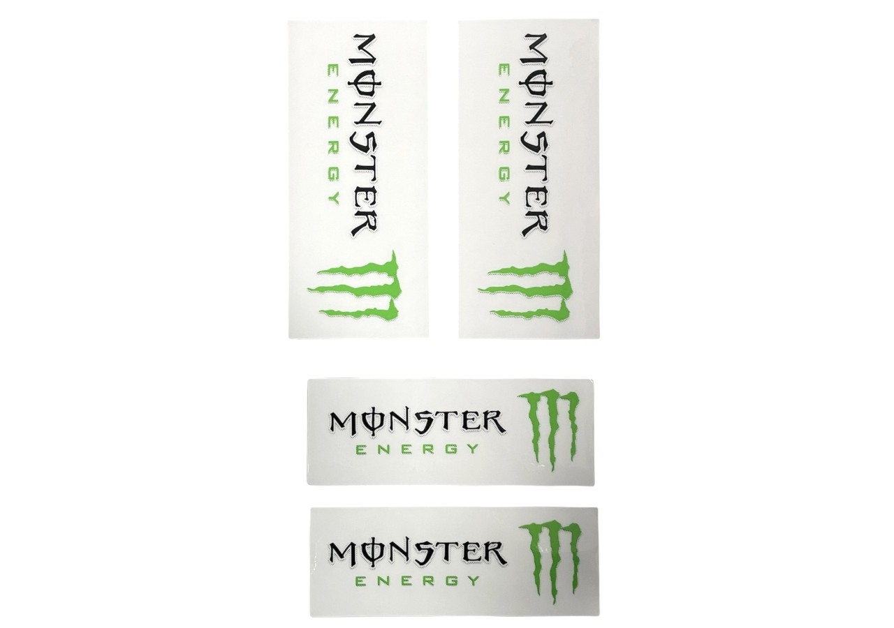 Stickers de fourche et bras oscillant Monster - x4